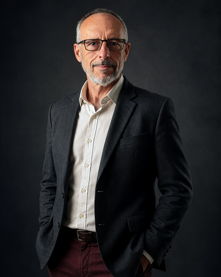 Tadeusz Korach - portret w studio
